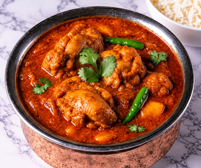 Desi Chicken Curry (With Bone).