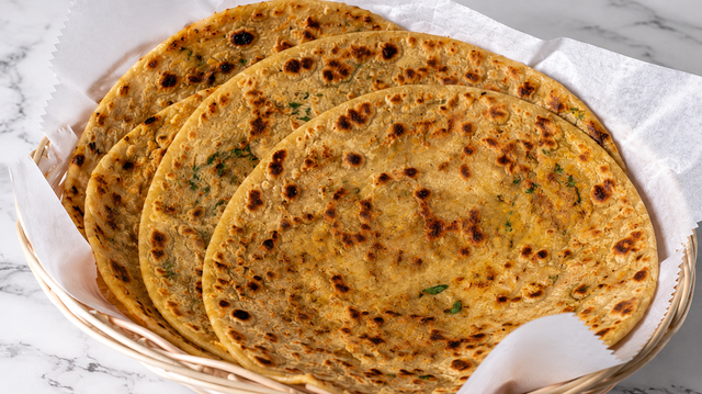Aloo Paratha.