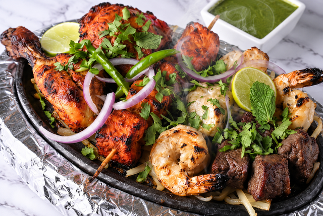 Tandoori Mix Grill.