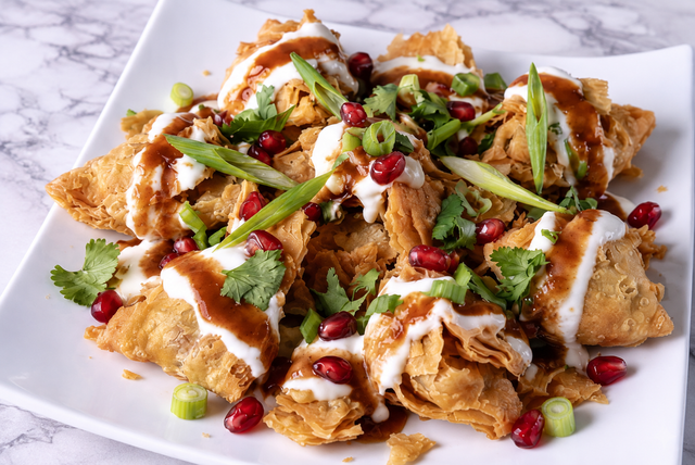 Samosa Chaat.