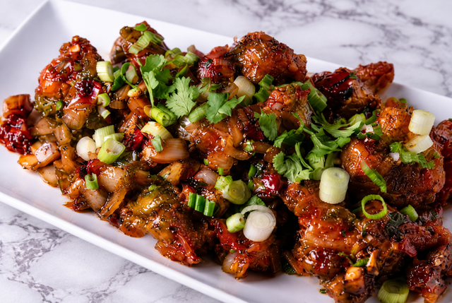 Chicken Manchurian.