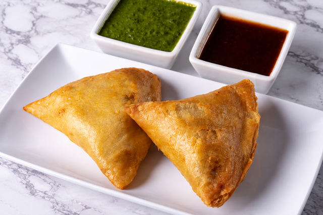 Veg Samosa.