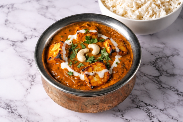 Paneer Tikka Masala.