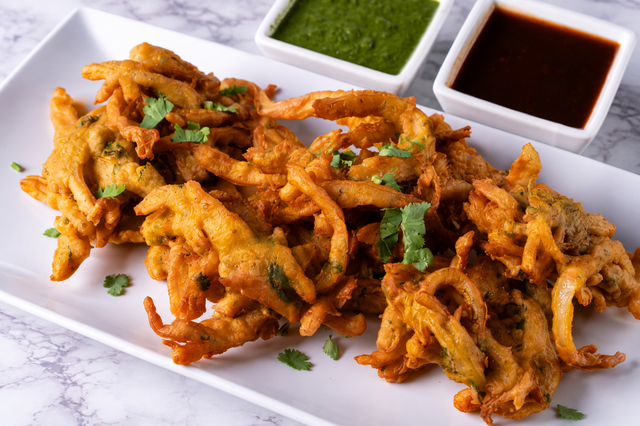 Onion Pakora.