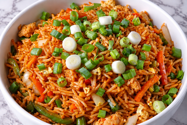 Schezwan Fried Rice.