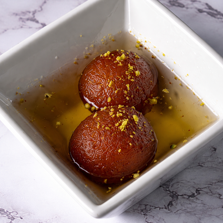 Indulge in our gulab jamun