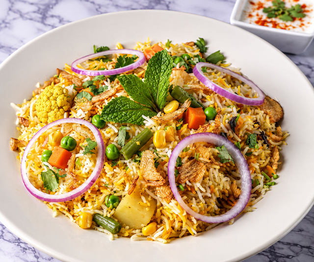 Veg Biryani.
