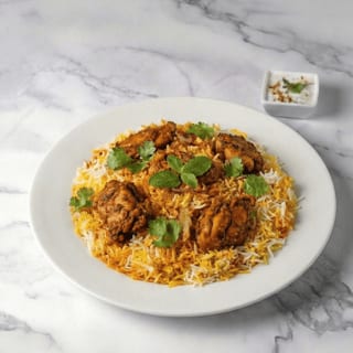 Chicken Dum Biryani (Hyderabadi)