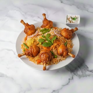 Chicken Lollipop Biryani