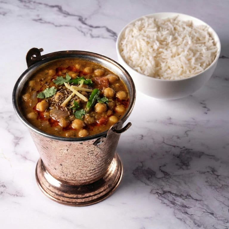 Delicious Chana Masala Awaits